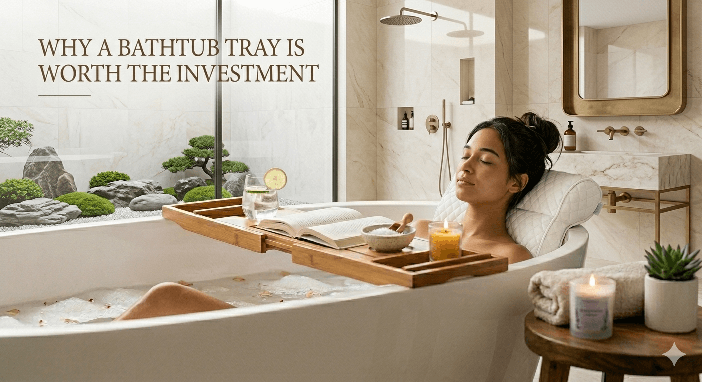 Why a Bathtub Tray Is Worth the Investment